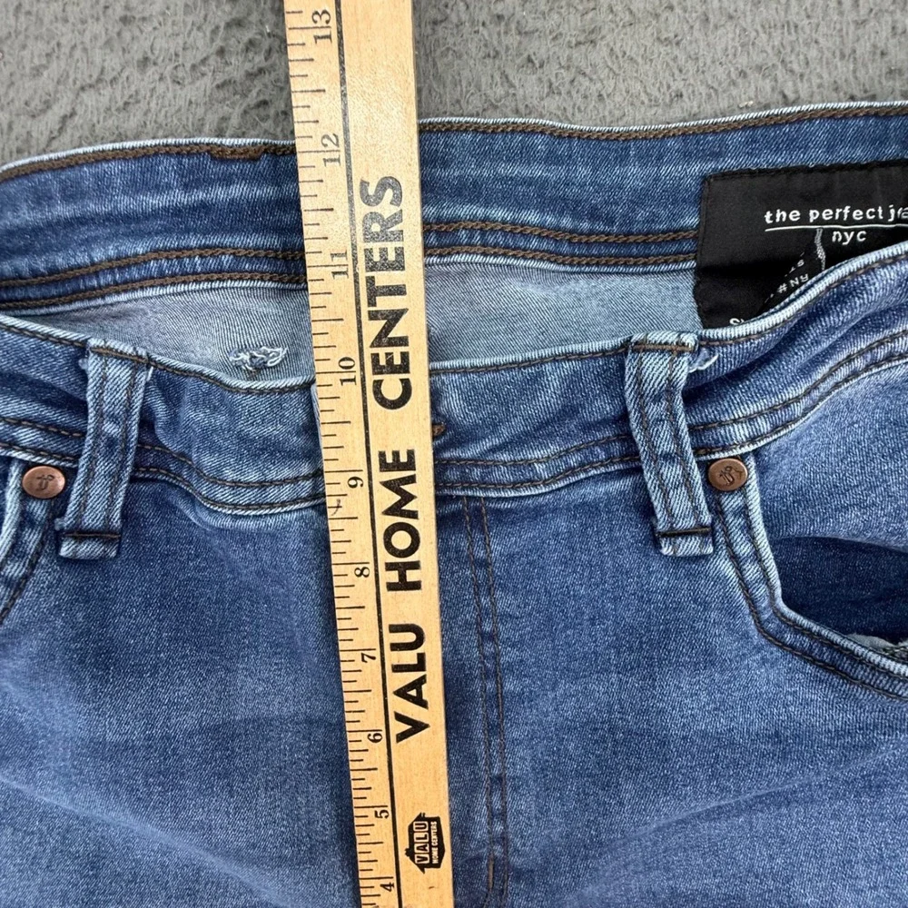 The Perfect Jean Slim Fit Mens 34x32 Blue Medium Wash Stretch Denim JUST1NAMR